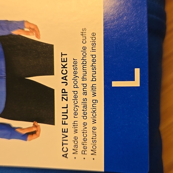 Mondetta Royal Blue Zip-Up Jacket - Picture 3 of 4